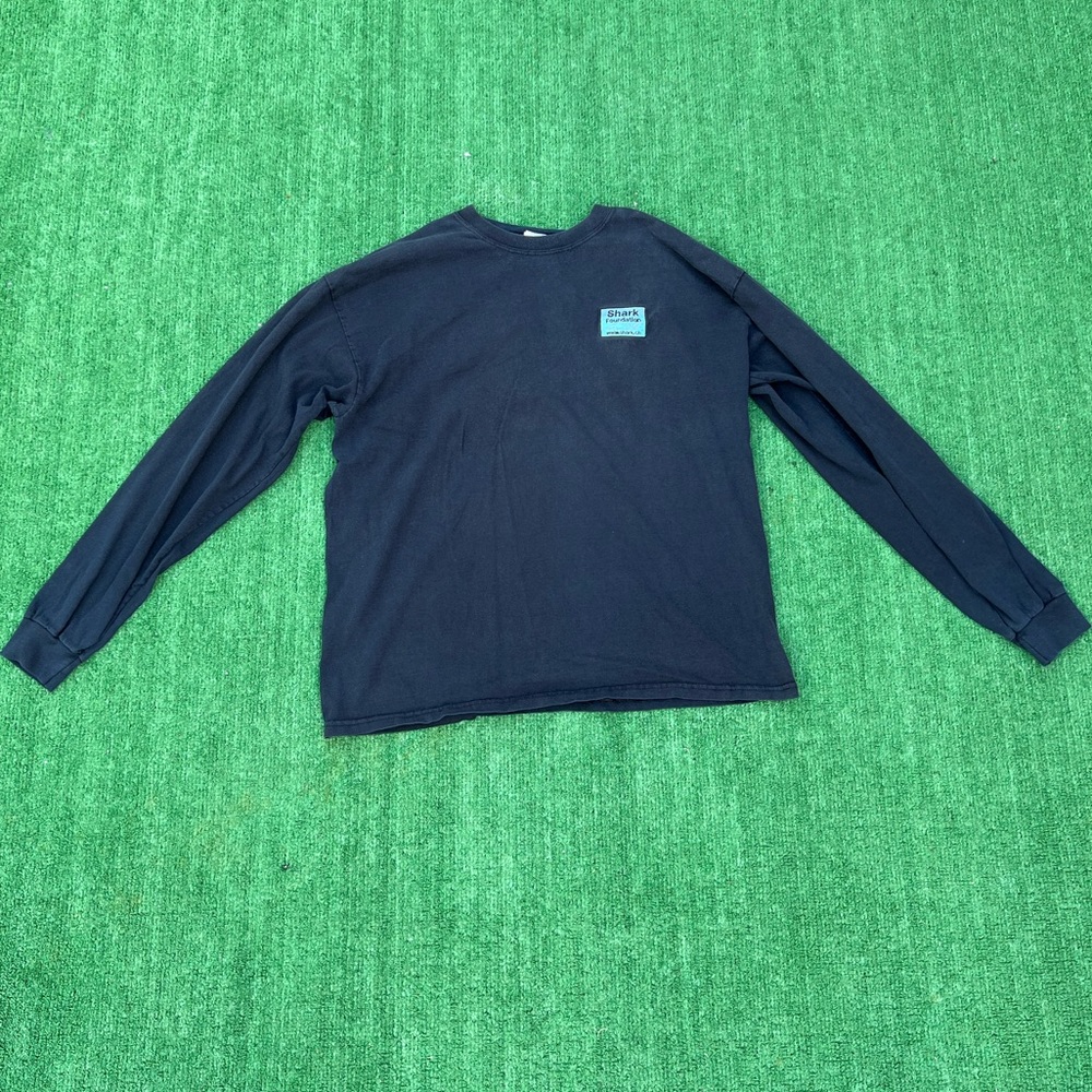 “Shark Foundation” Black Long Sleeve Tee